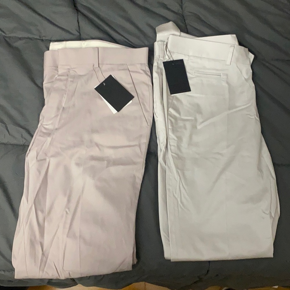 Two Pairs of ASOS dress pants - 34 New with tags